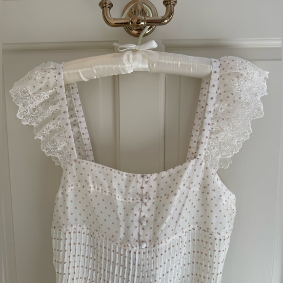 Hill House Home The Beckham Dress - Sand Dot Size XSSand Dot / XS - Picture 4 of 6